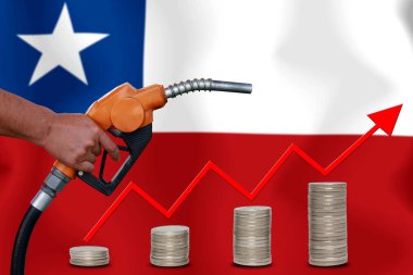 bayraklar üzerinde Dünya petrol fiyatları grafiği