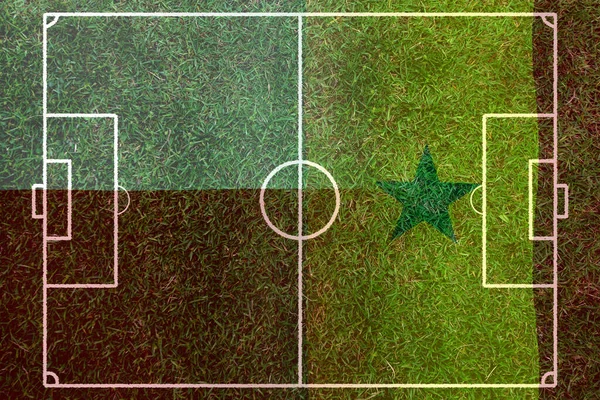 Voetbalbekerwedstrijd Tussen Het Nationale Polen Senegal — Stockfoto