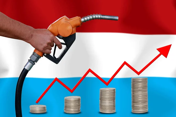 世界石油价格状况示意图 — 图库照片