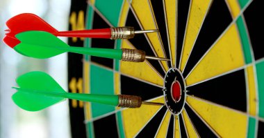 dart müsabakası. Kavram Hedefi eğilimi