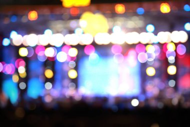 Arkaplan için soyut bulanık konser ışığı