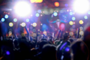 Arkaplan için soyut bulanık konser ışığı