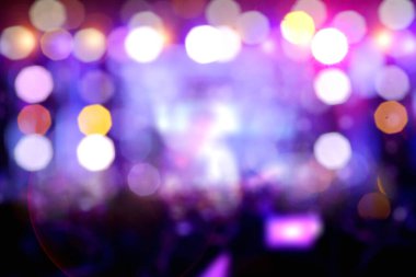 Arkaplan için soyut bulanık konser ışığı