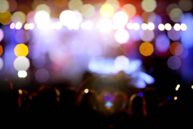 Arkaplan için soyut bulanık konser ışığı