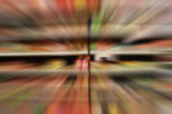 Abstrakcyjne Niewyraźne Tło Wnętrza Sklepu Spożywczego Smuga Alejka Supermarketu Sklepu — Zdjęcie stockowe