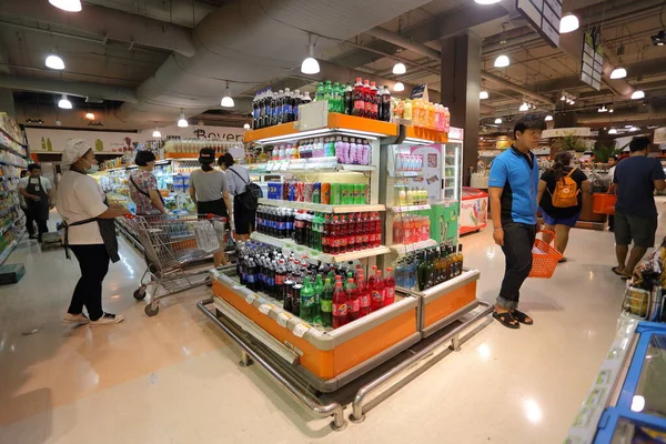 Bangkok Mayıs 2016 Makro Süpermarketten Alışveriş Yapan Makro Hollanda Kurulmuş — Stok fotoğraf