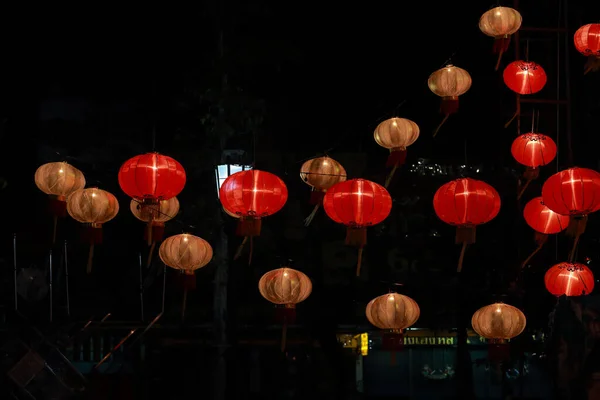 Linternas Chinas Año Nuevo Chino —  Fotos de Stock