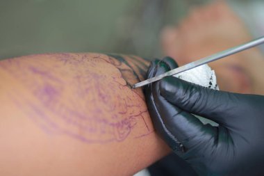 KORAT, Tayland - 11 Kasım 2017: Korar Dövme Sözleşmesi 2017