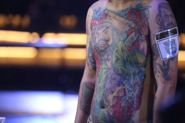 KORAT, Tayland - 11 Kasım 2017: Korar Dövme Sözleşmesi 2017