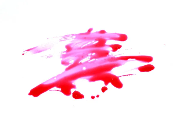 Blood Stains Isolated White Background — Stock Photo, Image