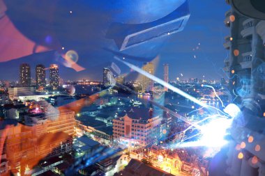  İş ve Şehir Gecesi. Concept City İnşaat Ülkenin refahı..