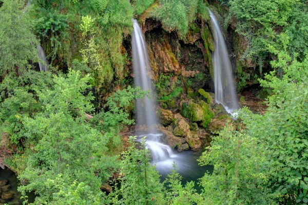 Cascate a Rastoke, Croazia . — Foto Stock