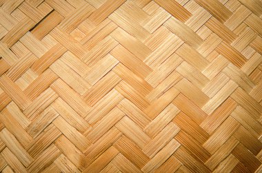 Bambu sepetinin güzel motifleri.