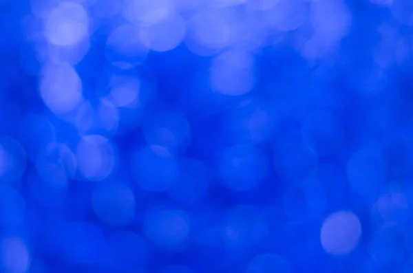 Niebieski Bokeh Abstrakcyjne Światła Tła — Zdjęcie stockowe