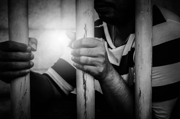 아시아의 우울증에 수감자 — 스톡 사진