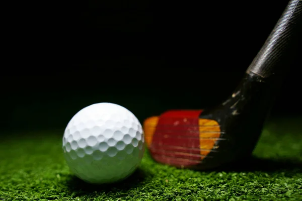 Golf Club Golf Ball Close — Stockfoto