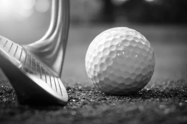 Club Golf Pelota Golf Cerca —  Fotos de Stock