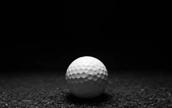 Golfschläger Und Golfball Aus Nächster Nähe — Stockfoto