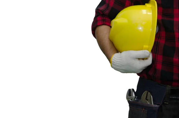 kadın üzerinde beyaz izole bir çanta