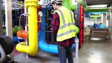 Sistemin güvenliği için Asya Mühendis Kontrol Listesi Soğutma Sistemi 