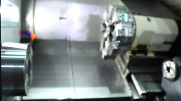 Κοντινό Πλάνο Των Ρομπότ Που Χρησιμοποιούνται Μέρος Του Κλάδου Στο — Αρχείο Βίντεο