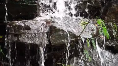 Küçük bir şelalenin görüntüleri