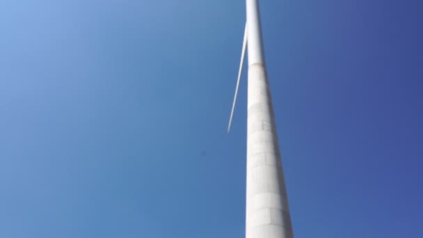 Gravitor Páteří Nejdůležitějšího Záznamu Systému Větrné Turbíny — Stock video