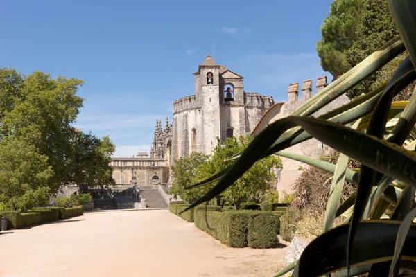 Mittelalterliche Tempelburg in tomar, portugal — Stockfoto