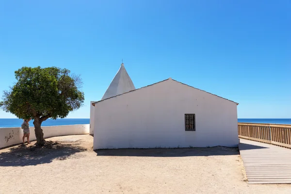 Chapel nossa senhora da rocha. Algarve — Stockfoto