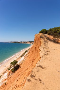 Praia da Falesia beach in Algarve