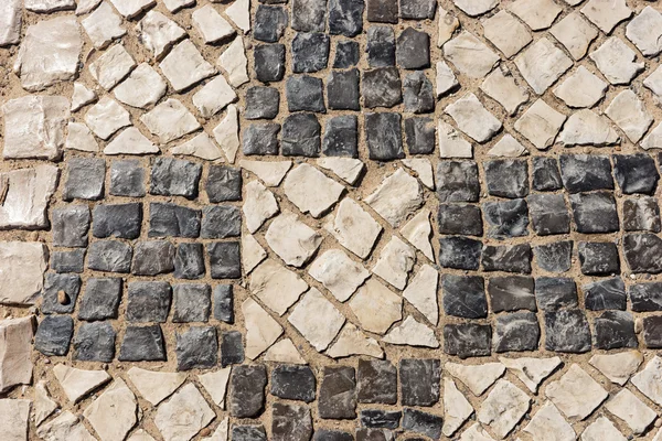 Részlet egy tipikus padló, utcák, Portugália — Stock Fotó