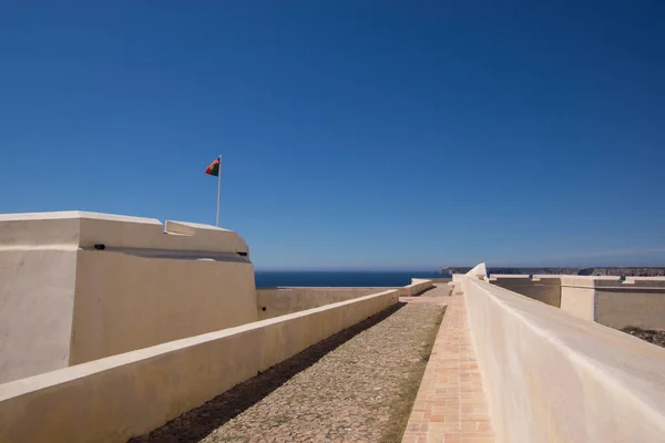 Twierdzy Sagres, Cabo de Sao Vicente — Zdjęcie stockowe