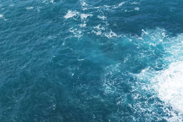 Fondo de agua azul océano — Foto de Stock