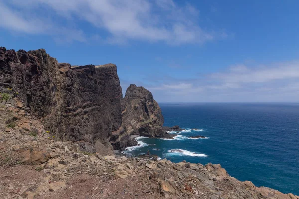 Ponta de Sao Luiz, East zuidkust van Madeira island — Stockfoto