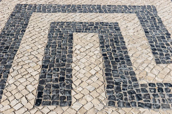 Suelo típico de las calles del Algarve —  Fotos de Stock