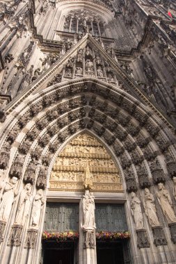 Köln, Almanya, ortaçağ portal
