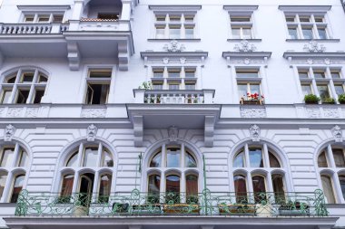 Prag şehrinde tarihi mimarisi