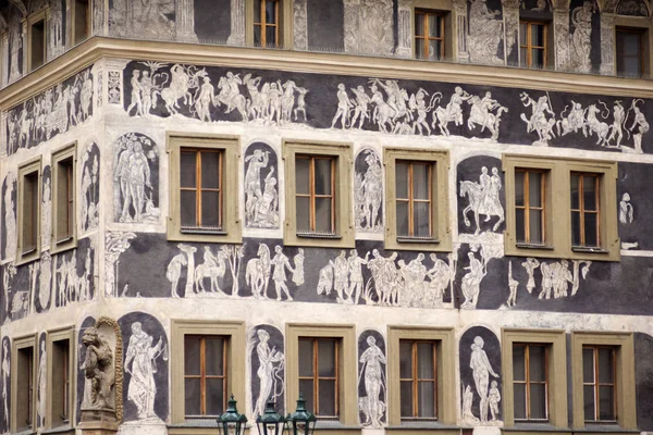 Arquitectura histórica en la ciudad Praga —  Fotos de Stock