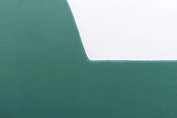 Зеленый и белый фон стены вблизи — стоковое фото