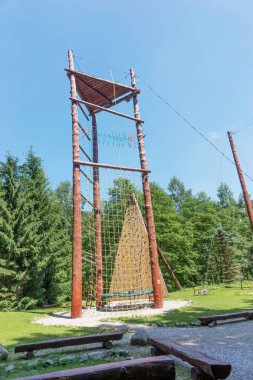 Boş modern Çocuk Bahçesi Parkı