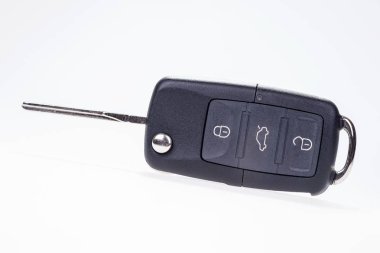 Uzaktan kumandalı siyah araba anahtarı