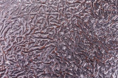 Sorunsuz kahverengi deri doku arka plan