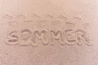 Word yaz sahilde yazılmış Almanca