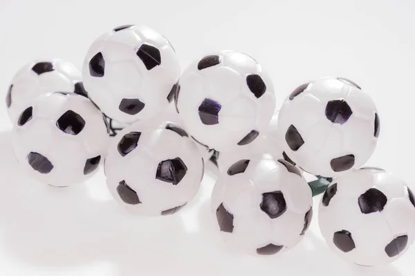 Group of soccer balls — Stock Photo, Image