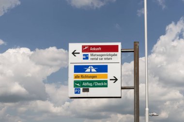 Almanya Havaalanı işareti
