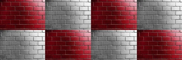 Fond géométrique rectangulaire rouge et gris — Photo