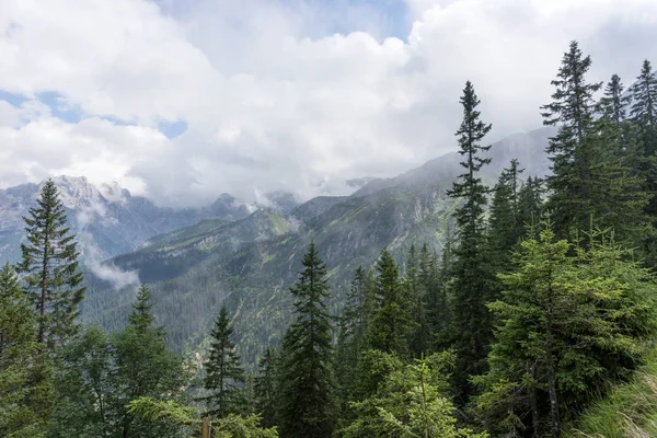 Vista de la cadena montañosa wetterstein en los alpes bavarianos —  Fotos de Stock