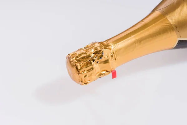 Pescoço de champanhe isolado — Fotografia de Stock