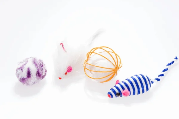 Various colorful cat toy — Stock Photo, Image