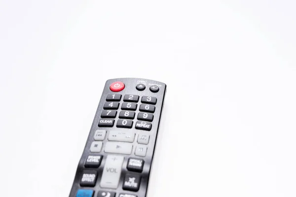 Tv dvd control remoto aislado en blanco —  Fotos de Stock